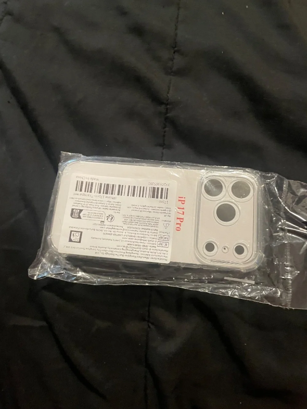iPhone 17 Pro Clear Case New Sealed Transparent Cover - As Pictured